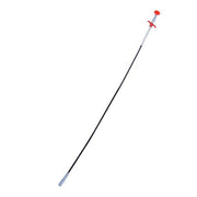 The full 60 cm length of the flexible drain dredging device.