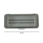 Durable plastic kitchen sink organizer