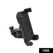Bike phone holder showcasing its 360-degree rotation feature.