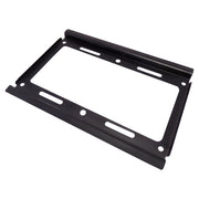 Side profile of the fixed TV mount bracket showing its slim design.