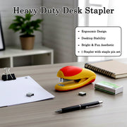 Compact mini stapler with included staple pins kit for easy use
