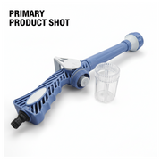 Front view of the 8-in-1 Water Spray Gun highlighting its ergonomic design.