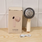 Packaging box for fabric shaver