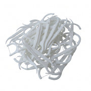 White 2-in-1 floss & toothpick sticks for daily oral hygiene