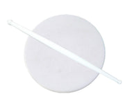 High-quality plastic rolling pin designed for easy and efficient chapati preparation.