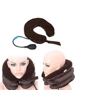 Neck pillow with adjustable layers for cervical support