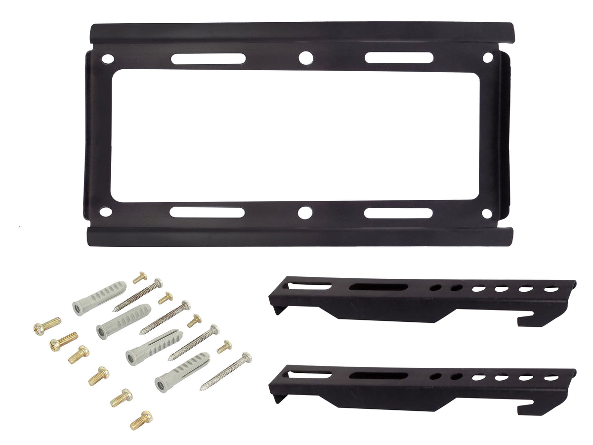 Back view of the LED TV wall mount, highlighting VESA compatibility.