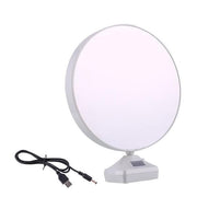 Side view of the Styleva LED Magic Mirror Photo Frame, highlighting its sleek design.