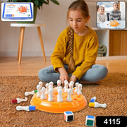 Memory Quest game set showing plastic colorful pegs