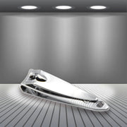 AuriGlam beauty nail tools safely stored within their clear plastic case.