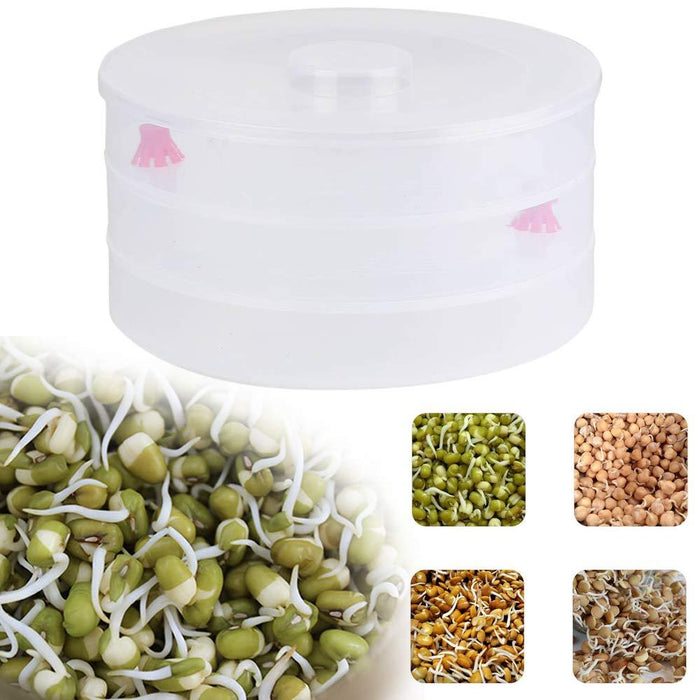 3 Compartment Sprout Maker – Hygienic & Healthy | Tidy Table