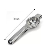 An efficient handheld lemon squeezer, perfect for making fresh juice.
