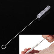 Compact straw cleaning brush for daily use.