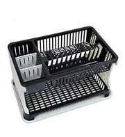 Space-saving dish rack design, perfect for small Indian kitchens.