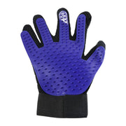 Easy fur cleaning glove tool for pet grooming and massaging