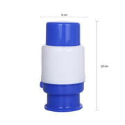Portable manual water pump dispenser, ideal for home and office use.