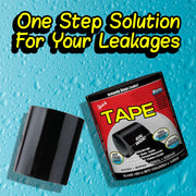 Effective sealing of a water pipe using BoltForce heavy-duty leak proof tape.