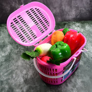 Empty versatile basket, highlighting its smooth finish and sturdy design.