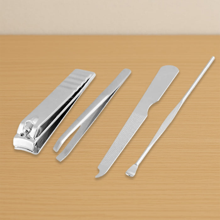 Nail Clipper Kit – Stainless Steel 4-in-1 Manicure Set | Velvet Wellness
