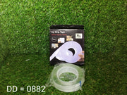 Practical application of 3-meter double-sided gel adhesive tape in a home setting.