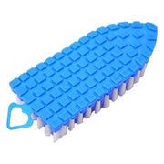 Group shot of the flexible cleaning brush and its uses.