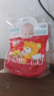 Multifunctional waterproof reusable baby bib for infants and toddlers