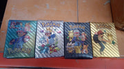 Collection of Golden Trading Cards neatly arranged for display.