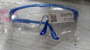 Durable safety goggles ideal for shooting range and laboratory work.