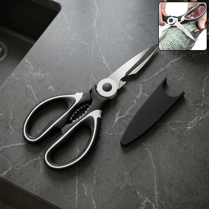 3 in 1 Kitchen Scissors – Sharp & Versatile for Home & Kitchen