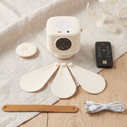 3 in 1 portable fan and light with hook for camping and emergencies