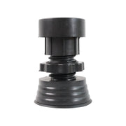 Furniture lift stand featuring anti-slip rubber base for floor protection