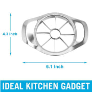 Stainless steel apple slicer sizes for quick fruit preparation