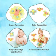 Brightly colored Baby Spinner Toy designed to entertain babies