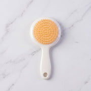 Durable kids hair comb with soft bristles and star shape top