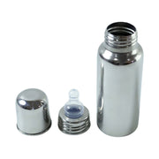 Wide mouth stainless steel baby feeding bottle 250ml for easy cleaning