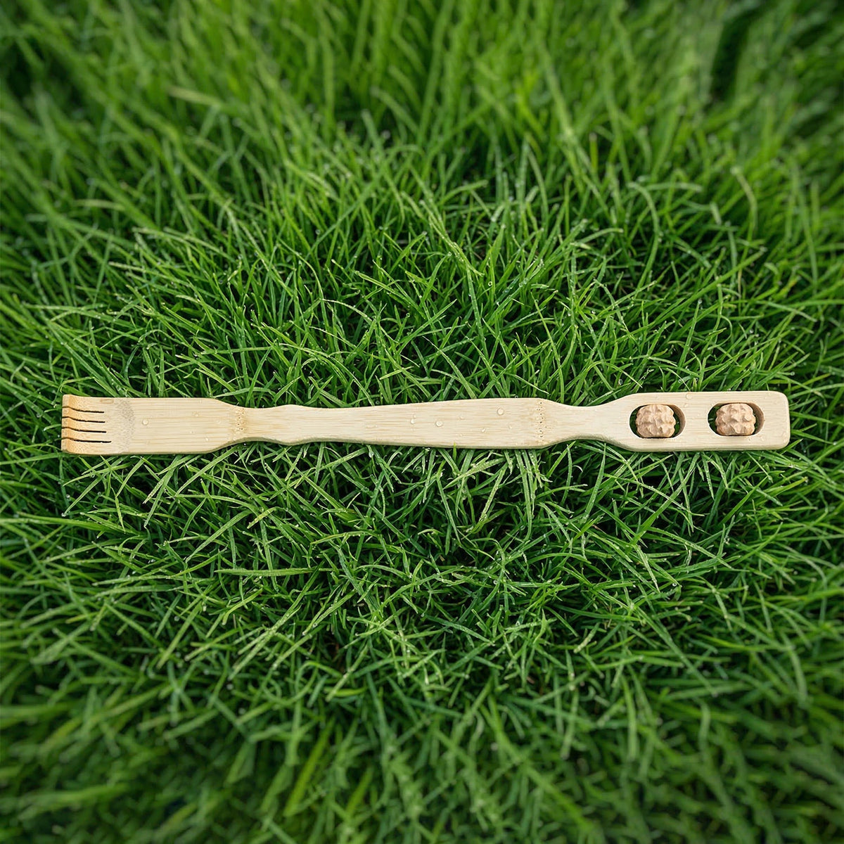 Back scratch stick wooden massager for muscle relief