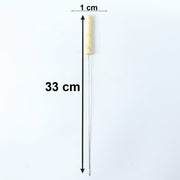 Steel BBQ skewers perfect for outdoor cooking and grilling