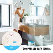 Expanded soft hygienic wick towel for face and body