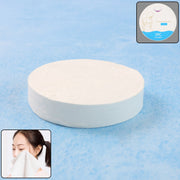 Single disposable bath sheet unfolded for use
