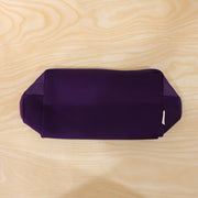 Travel makeup organizer bag in use, waterproof design
