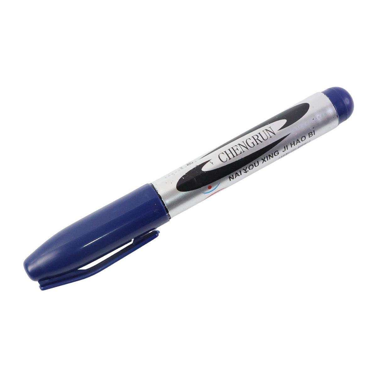 Permanent marker pen used for labeling and writing on paper