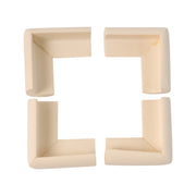 Table corners protected safely by soft foam guards to prevent bumps