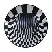 Soft-touch surface of 3D illusion round floor mat