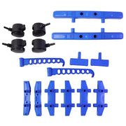 Portable clothes drying stand with wheels for convenient laundry care