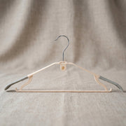 Durable and slim profile hangers for closet space