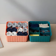 Plastic compartment organizer ideal for cosmetics and personal items