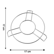 Round table ring pot stand made of stainless steel for cookware