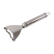 Durable stainless steel peeler with polished finish