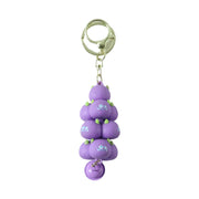 Adorable cloud key holder accessory featuring a delightful bell charm.