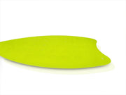 A hot iron resting safely on the non-slip Heat Resistant Silicone Iron Mat.
